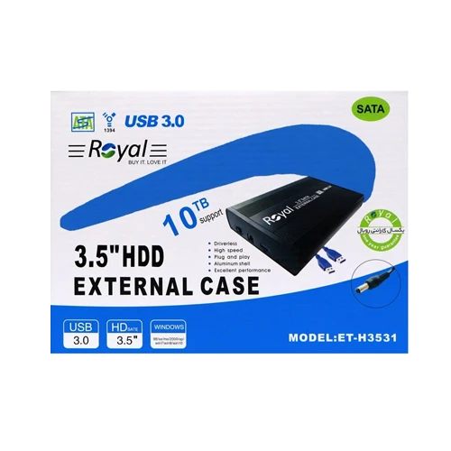 محافظ هارد 2.5 اینچ Royal مدل ET-H2531‌