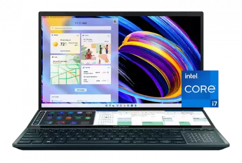 لپ تاپ 15.6 اینچ Asus مدل Zenbook Pro Duo 15 OLED UX582ZM - H2065W