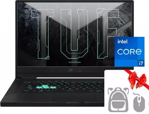 لپ تاپ گیمینگ 15.6 اینچ Asus مدل TUF Dash F15 FX516PE - HN112