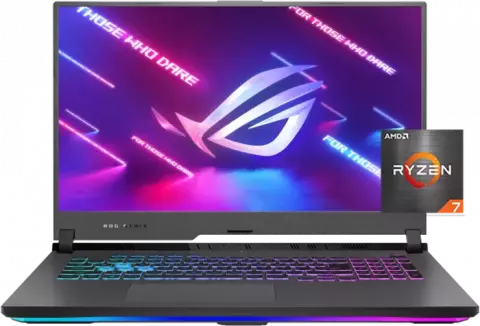 لپ تاپ گیمینگ 17.3 اینچ Asus مدل ROG Strix G17 G713QR- K4205