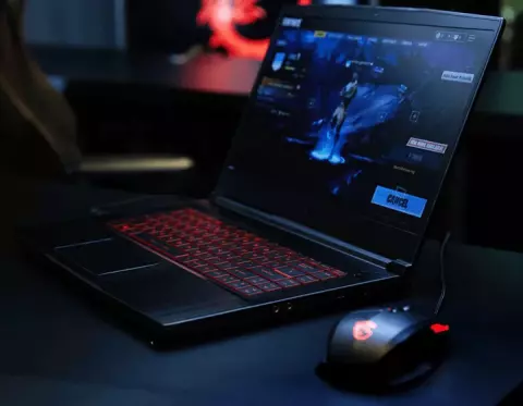 لپ تاپ گیمینگ 15.6اینچی MSI مدل GF63 THIN 9SC 476XIR