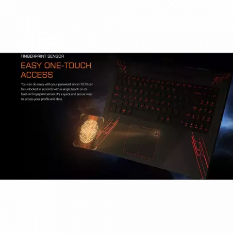 لپ تاپ 15.6اینچی Asus GAMING مدل FX570UD E4070