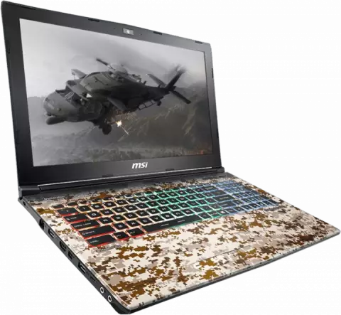 لپ تاپ 15.6اینچی MSI GAMING مدل GE62 7RE CAMO SQUAD LIMITED EDITION