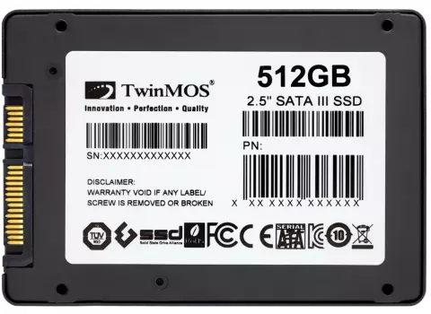 حافظه SSD اینترنال 512 گیگابایت TwinMOS مدل  H2 Ultra