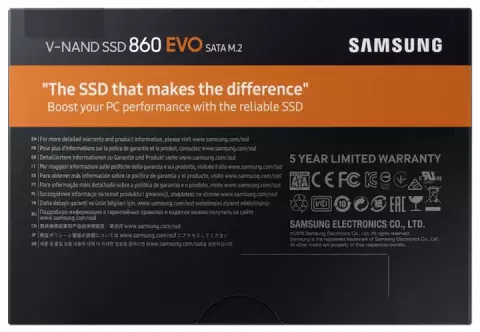 حافظه SSD اینترنال 500 گیگابایت Samsung مدل  860 EVO M.2