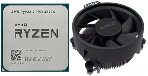 پردازنده AMD مدل Ryzen 5 Pro 4650G همراه با فن