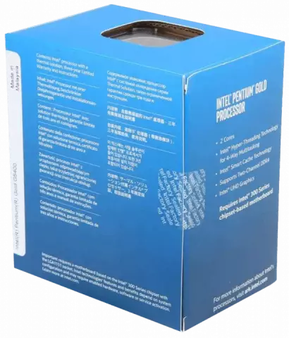 پردازنده  Intel مدل Pentium Gold G5620