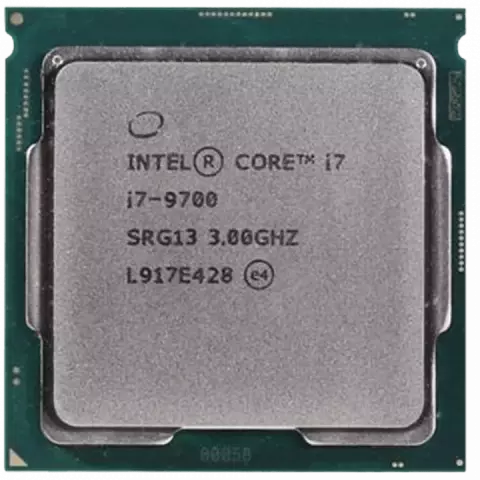 پردازنده  Intel مدل Core i7 9700