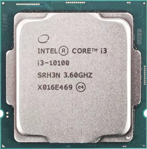 پردازنده Intel مدل Core i3 10100