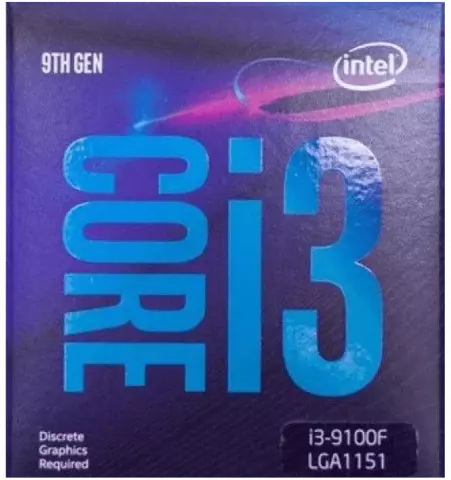 پردازنده  Intel مدل Core i3 9100F