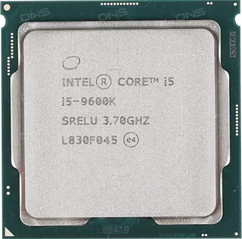 پردازنده Intel مدل Core i5 9600K