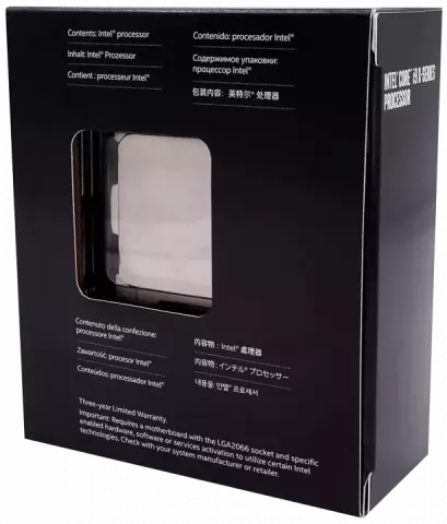 پردازنده  Intel مدل CORE I9 9900X