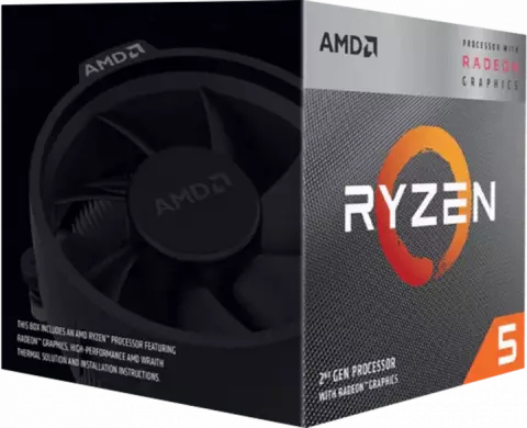 پردازنده 3.7 گیگاهرتز AMD مدل Ryzen 5 3400G