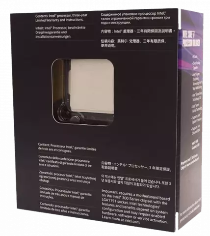 پردازنده 3.7گیگاهرتز Intel مدل Core i7 8700K