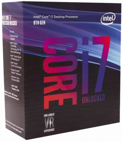 پردازنده 3.7گیگاهرتز Intel مدل Core i7 8700K