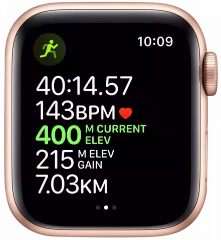 ساعت هوشمند APPLE SERIES 5 مدل 40MM GOLD ALUMINUM CASE با بند اسپورت صورتی
