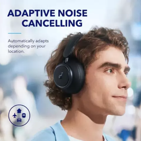 هدفون بی سیم ANKER مدل Soundcore Space Q45 A3040
