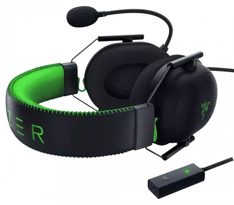 هدست سیمی گیمینگ Razer مدل BlackShark V2 Special Edition به همراه کارت صدا