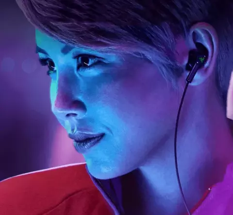 هدست سیمی گیمینگ Razer مدل HAMMERHEAD DUO