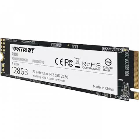 حافظه SSD اینترنال 128 گیگابایت Patriot مدل  P300 Nvme M.2
