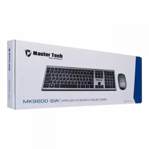 کیبورد و موس بی سیم Master Tech مدل MK9600SW