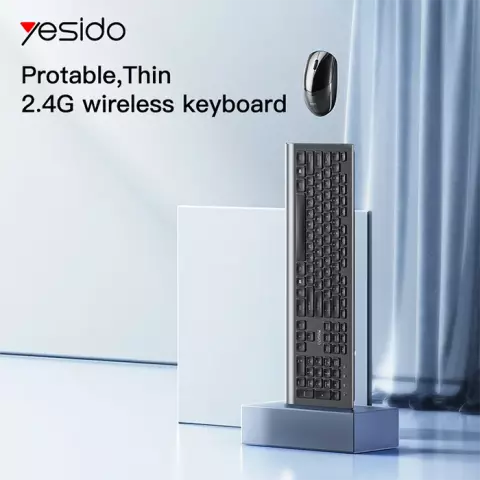 کیبورد و موس بی سیم Yesido مدل KB13