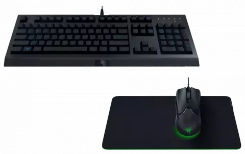 باندل کیبورد، موس و موس پد گیمینگ RAZER مدل LEVEL UP