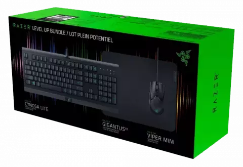 باندل کیبورد، موس و موس پد گیمینگ RAZER مدل LEVEL UP