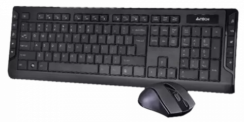 کیبورد و موس بی سیم A4TECH مدل 6300F