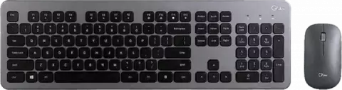 کیبورد و موس بی سیم G PLUS مدل GKM-J70WT