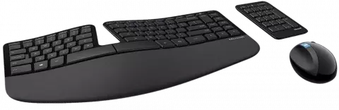 کیبورد و موس بی سیم MICROSOFT مدل SCULPT ERGONOMIC DESKTOP