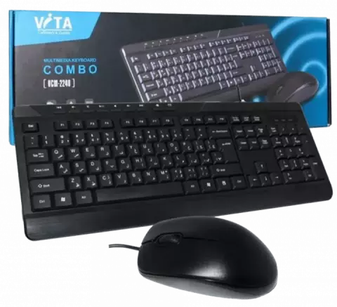 کیبورد و موس سیمی VITA مدل VCM-2248