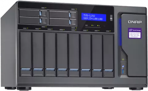 ذخیره ساز تحت شبکه QNAP مدل TVS-1282-i5