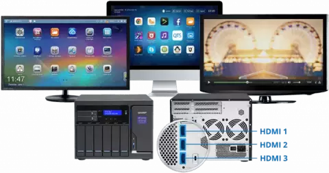 ذخیره ساز تحت شبکه QNAP مدل TVS-882-i5