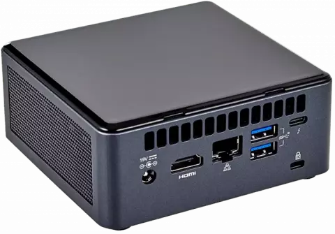 مینی پی سی INTEL مدل NUC KIT  i3 10110U-8GB-256GB SSD