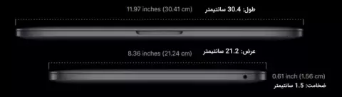 لپ تاپ 13.3 اینچ Apple مدل MacBook Pro 2020 MWP42 با تاچ بار