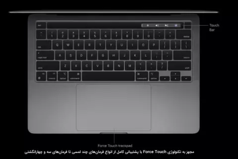 لپ تاپ 13.3 اینچ Apple مدل MacBook Pro 2020 MWP42 با تاچ بار