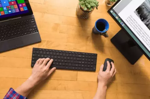 کیبورد و موس بی سیم MICROSOFT مدل DESIGNER BLUETOOTH DESKTOP