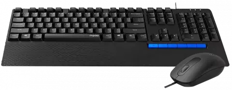 کیبورد و موس سیمی RAPOO مدل NX2000