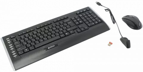 کیبورد و موس بی سیم A4TECH مدل 9300F