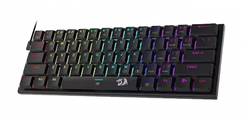 کیبورد بی سیم گیمینگ Redragon مدل Anivia Pro K614 RGB با سوییچ قرمز