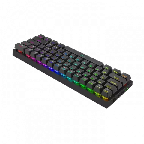 کیبورد سیمی گیمینگ T-DAGGER مدل Verde T-TGK317 RGB با سوییچ‌ آبی