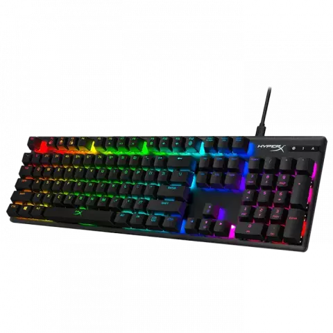 کیبورد سیمی گیمینگ HyperX مدل Alloy Origins با سوئیچ‌ قرمز