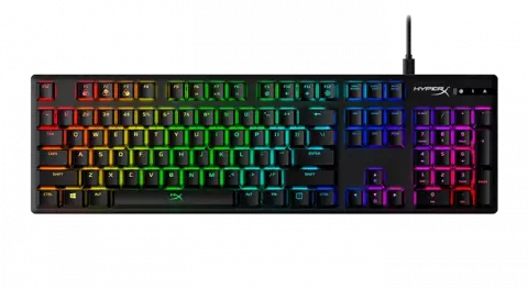 کیبورد سیمی گیمینگ HyperX مدل Alloy Origins با سوئیچ قرمز