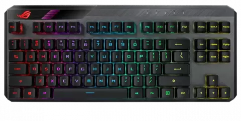 کیبورد بی سیم گیمینگ ASUS مدل ROG Claymore II با سوییچ قرمز