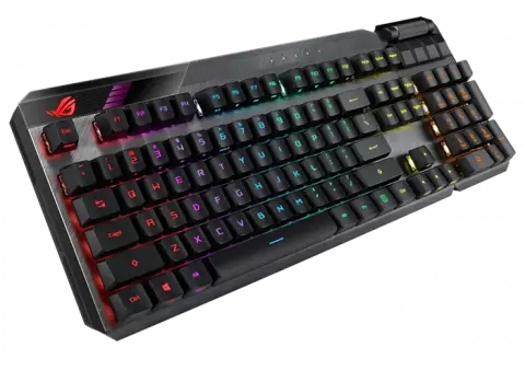 کیبورد بی سیم گیمینگ ASUS مدل ROG Claymore II با سوییچ قرمز