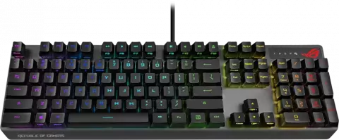کیبورد سیمی گیمینگ Asus مدل ROG Strix Scope RX با سوییچ قرمز Optical-Mechanical