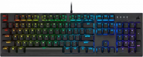 کیبورد سیمی گیمینگ Corsair مدل K60 RGB PRO Low Profile