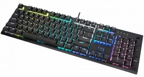 کیبورد سیمی گیمینگ Corsair مدل K60 RGB PRO Low Profile