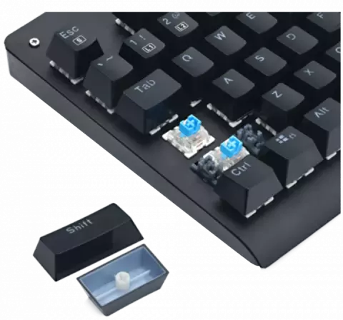 کیبورد سیمی گیمینگ Redragon مدل Dark Avenger K568R